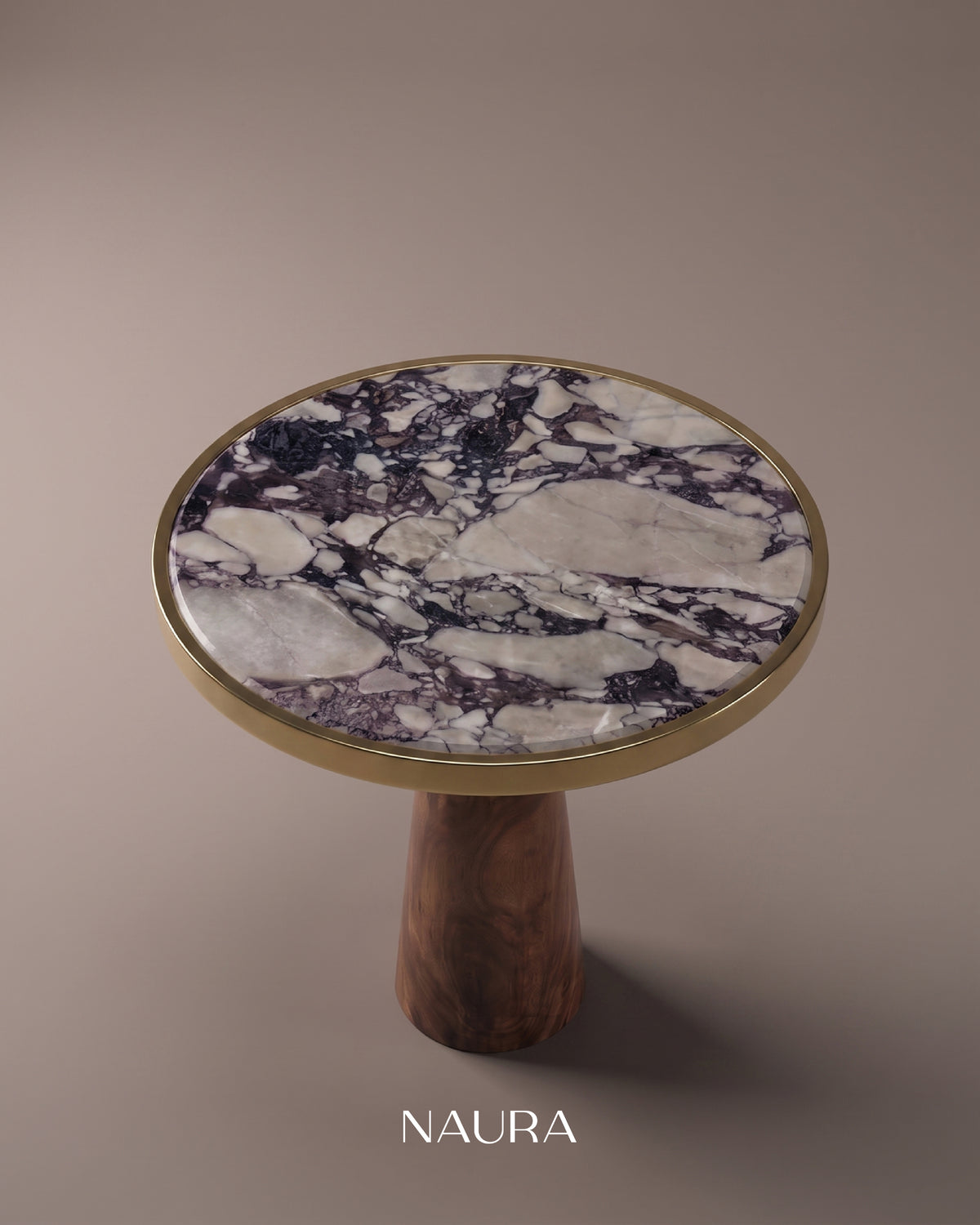 Viola Centro Marble Side Table