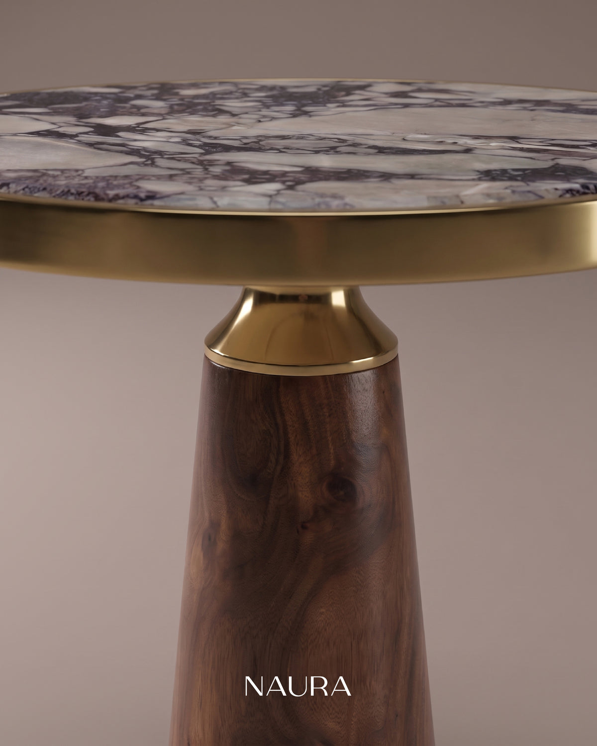 Viola Centro Marble Side Table