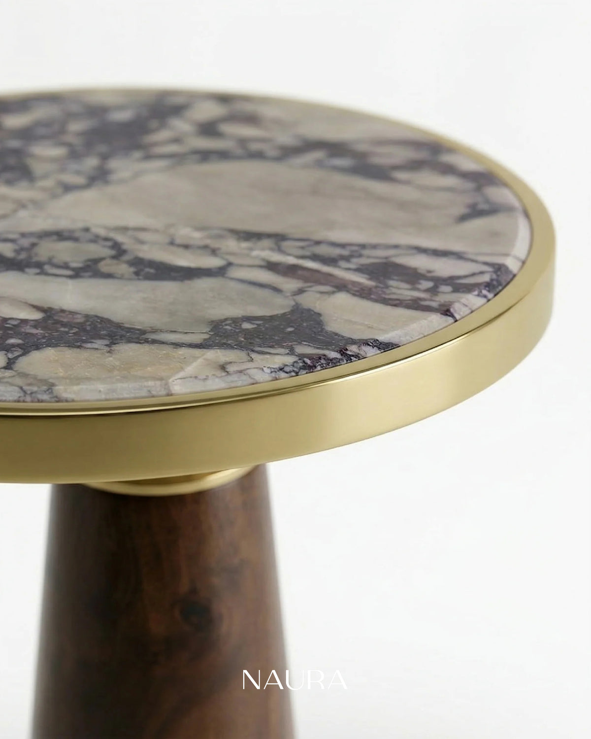 Viola Centro Marble Side Table