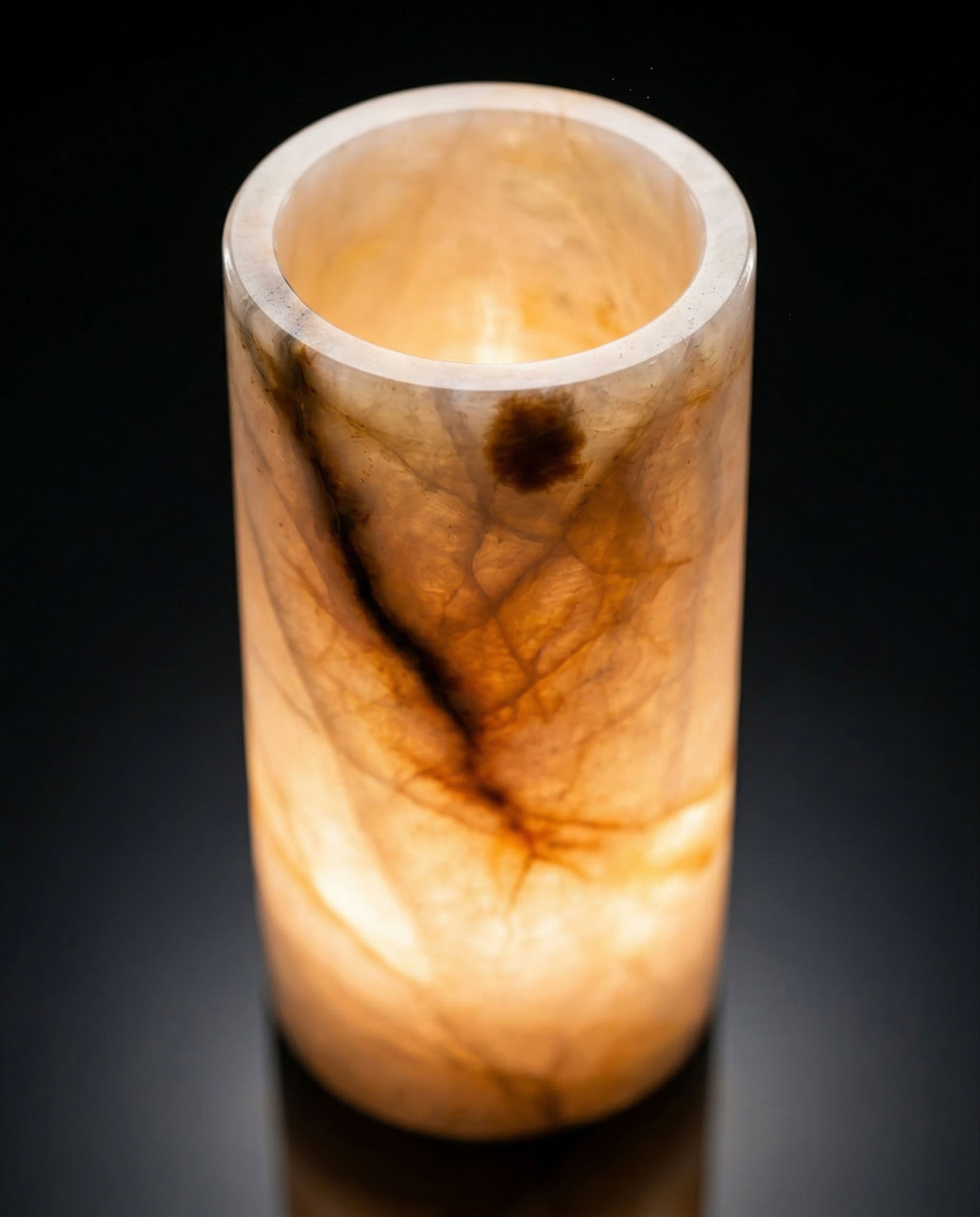 Lumo Onyx Stone Lamp - Marble Table Lamp