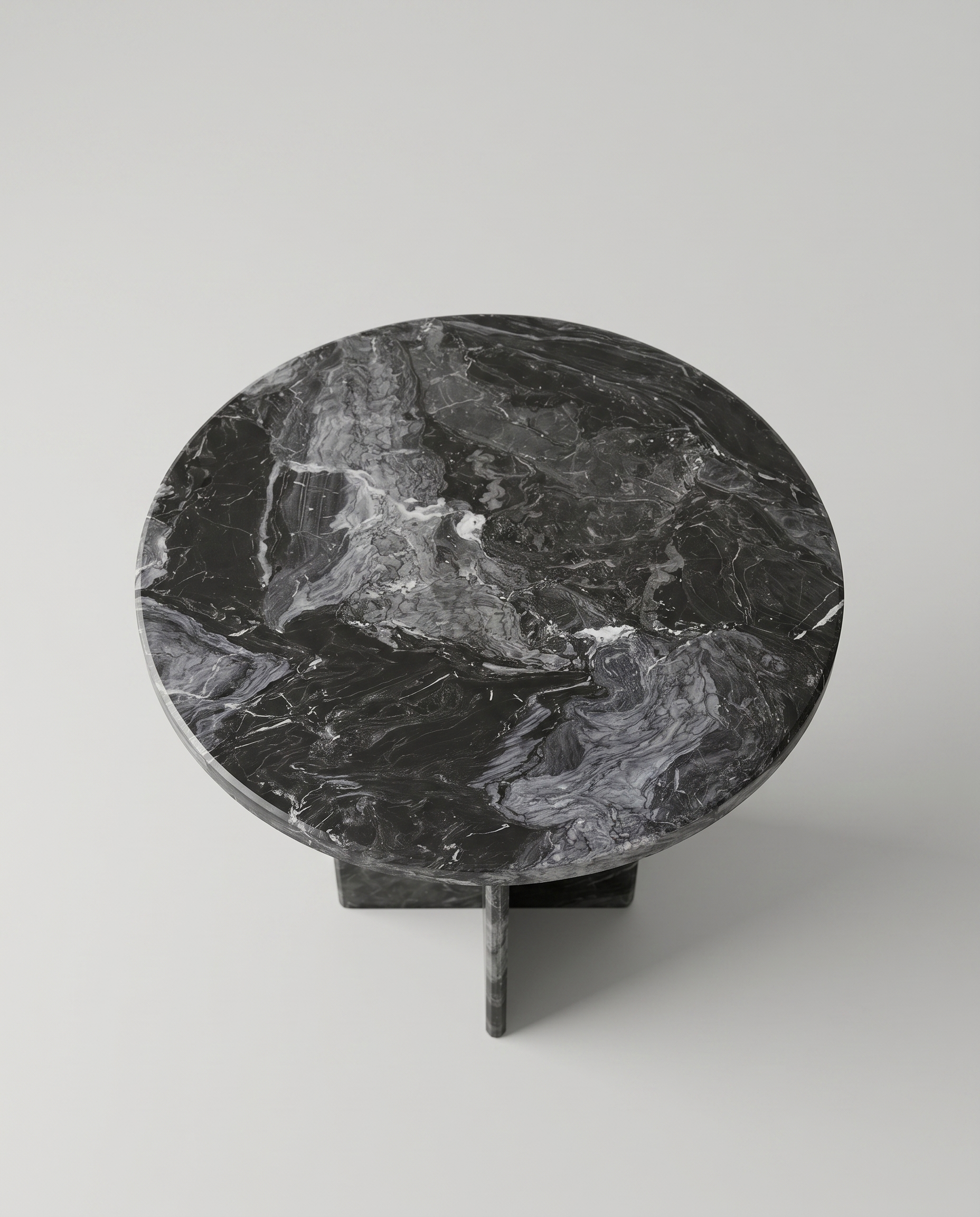 Black Ocean Marble Coffee Table - NAURA