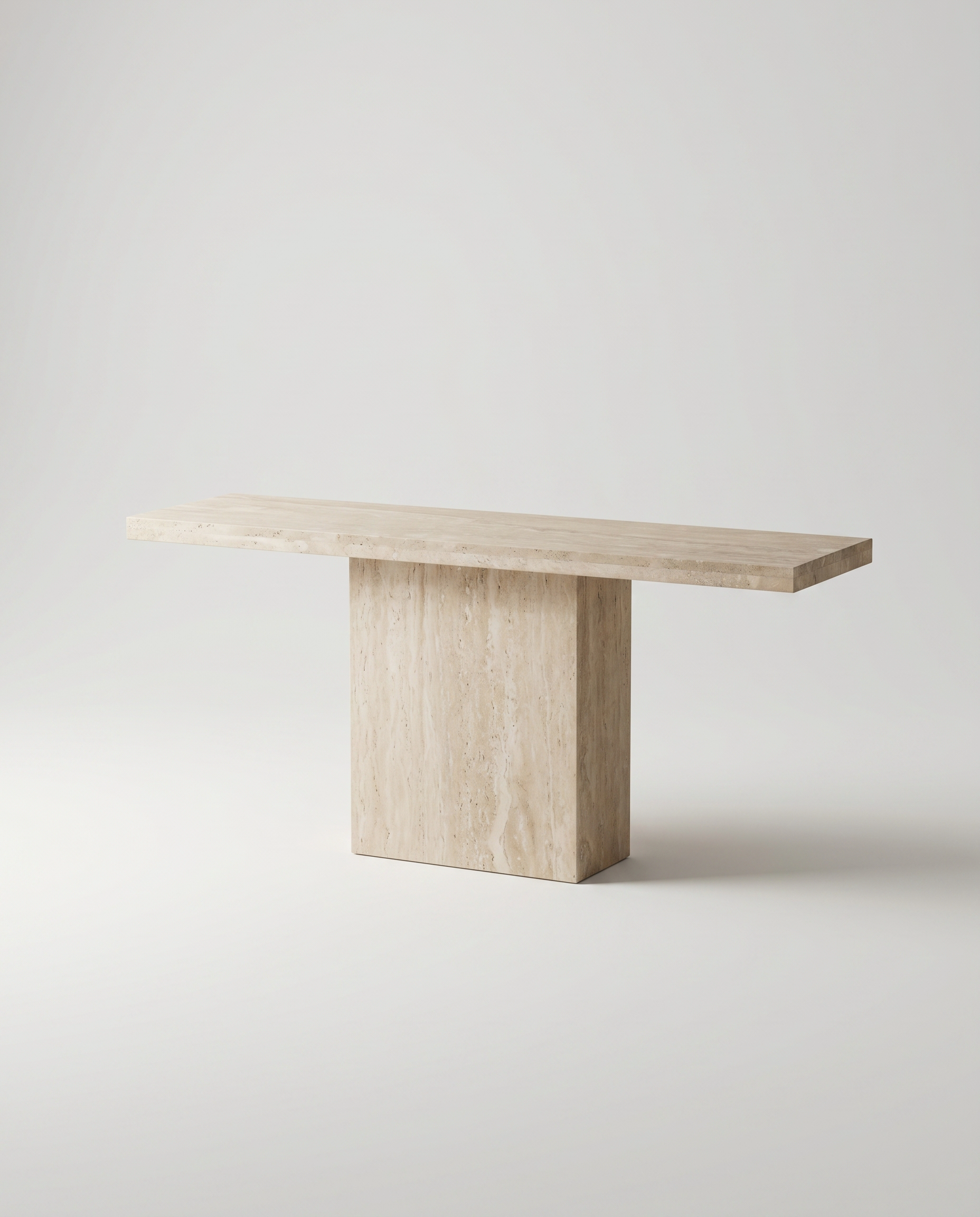 Travero Travertine Console Table - Natural Stone Table