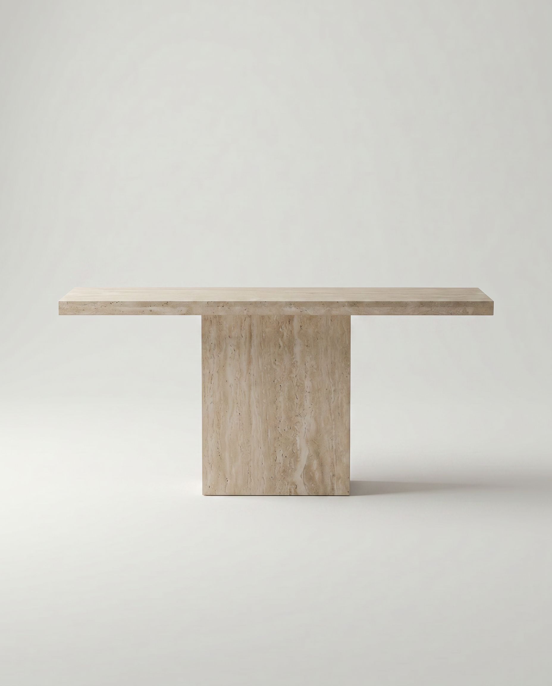Travero Travertine Console Table - Natural Stone Table
