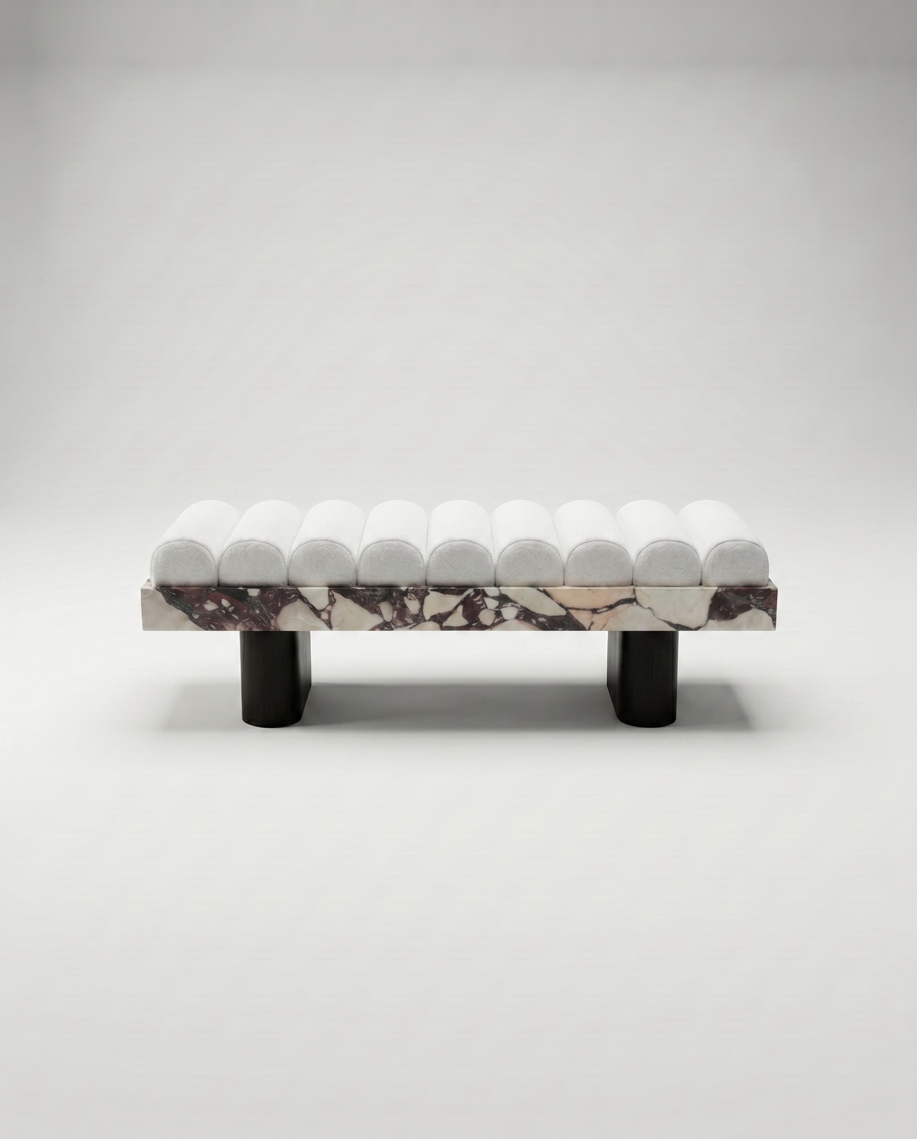 Malena Viola Marble Bench