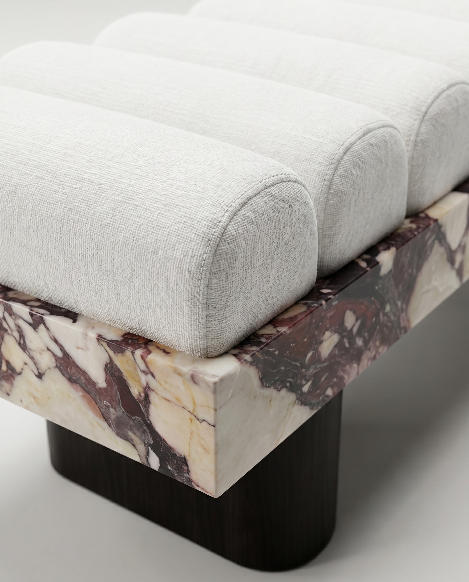 Malena Viola Marble Bench