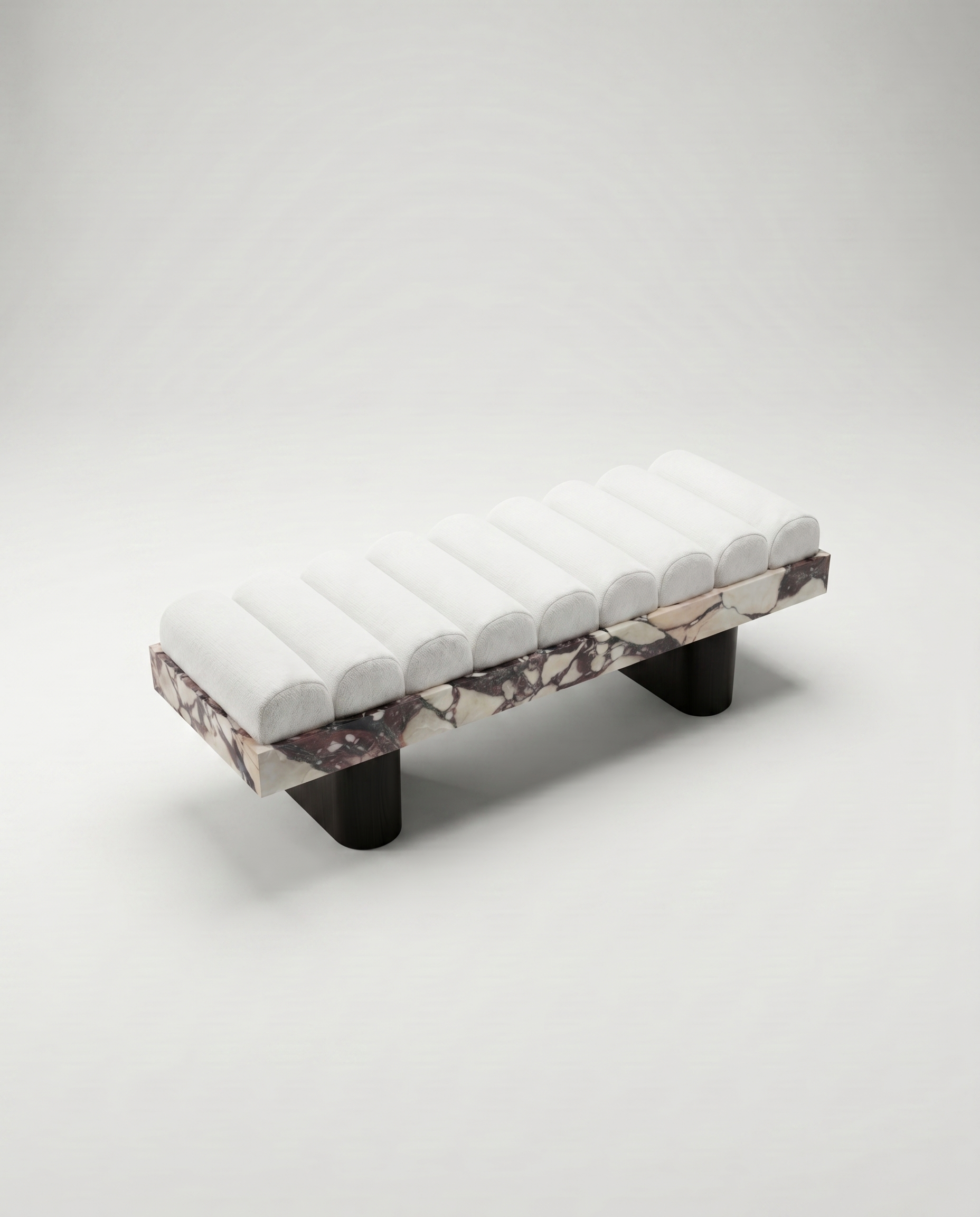 Malena Viola Marble Bench